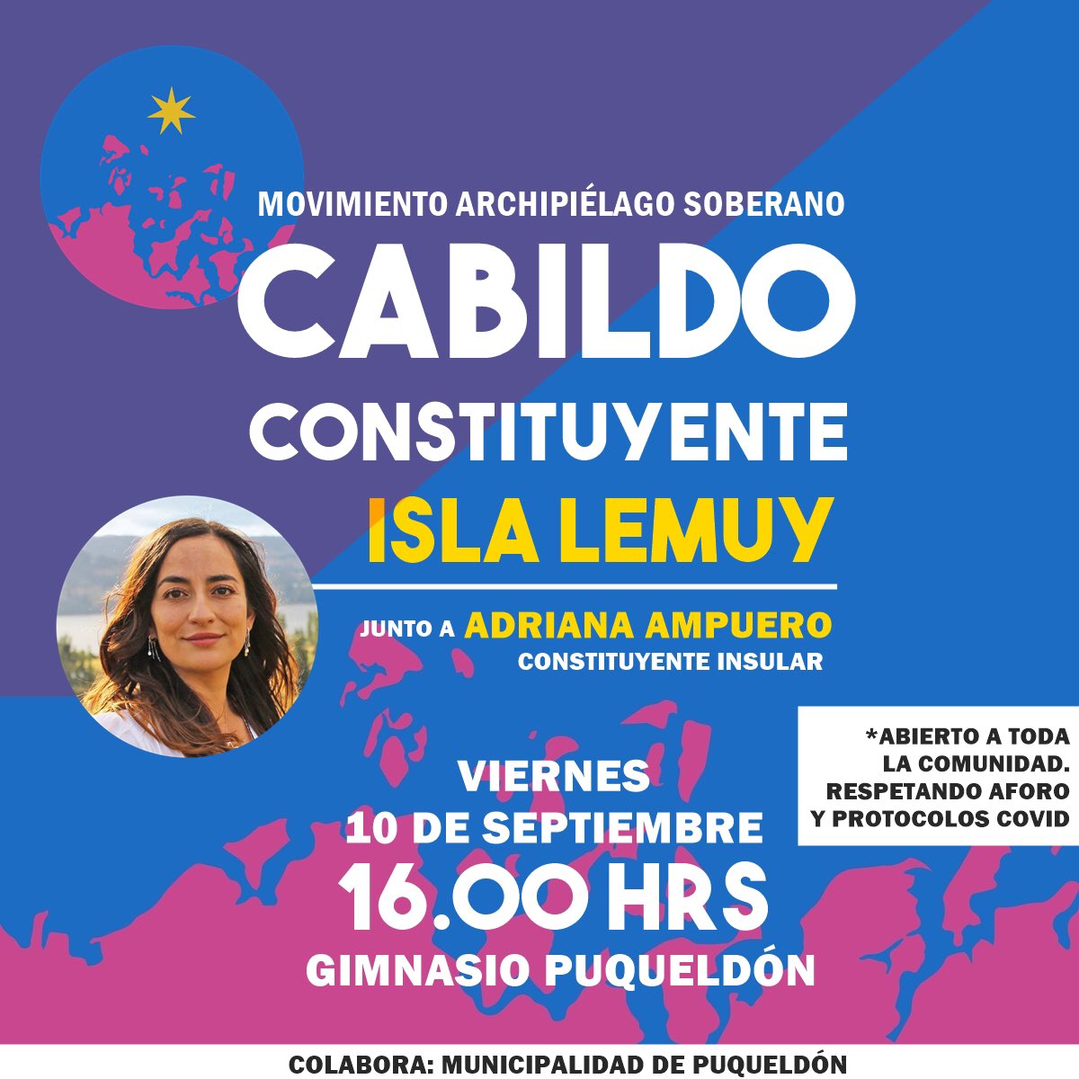 Constituyente Adriana Ampuero invita a cabildo abierto