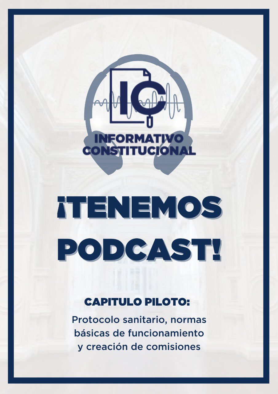 Estudiantes de derecho de la U de Chile lanzan podcast sobre la Convención Constitucional