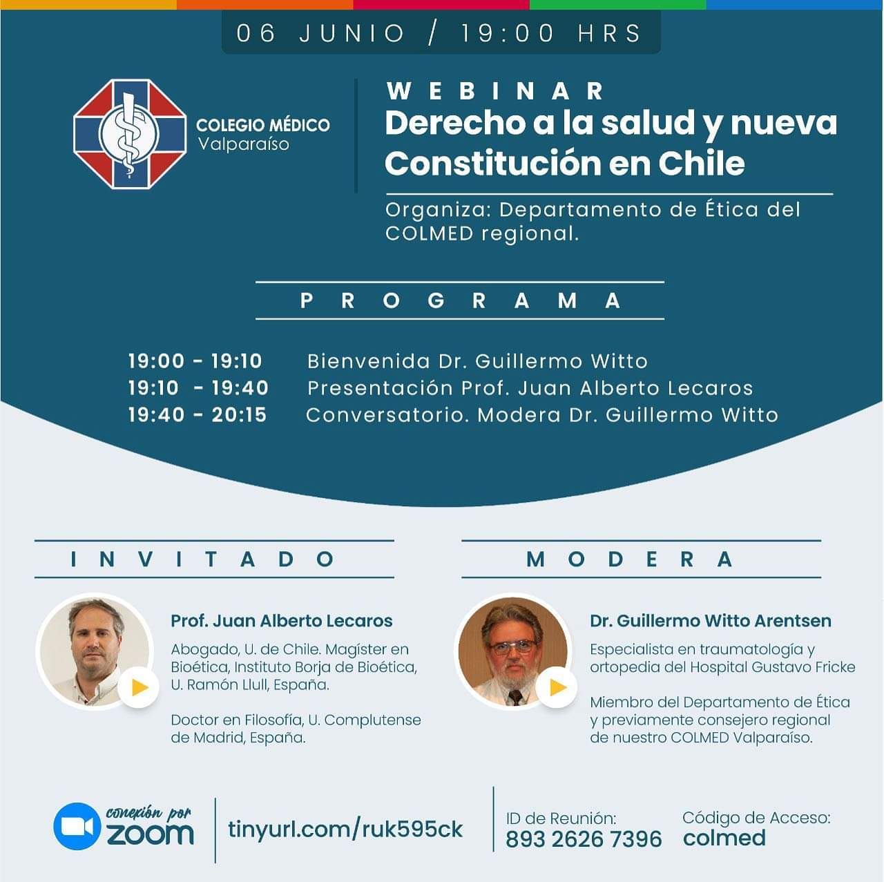 Colegio Médico Valparaíso invita a conversatorio "Derecho a la Salud y nueva Constitución en Chile"