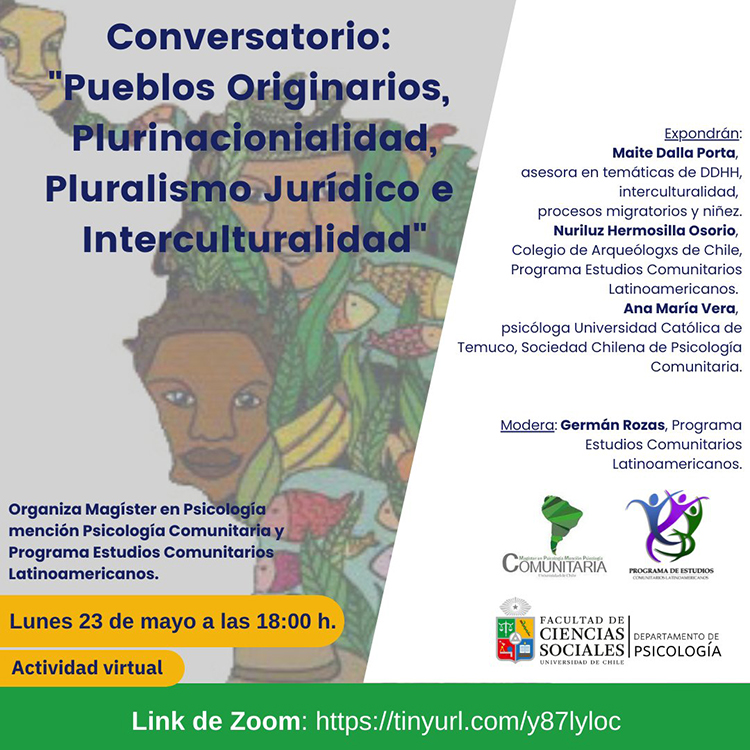 Conversatorio "Pueblos Originarios, Plurinacionalidad, Pluralismo Jurídico e Interculturalidad"