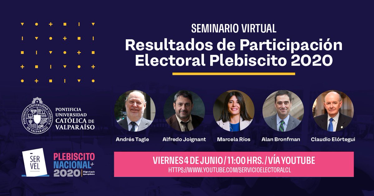 Seminario Virtual: Resultados de Participación Electoral del Plebiscito Nacional 2020